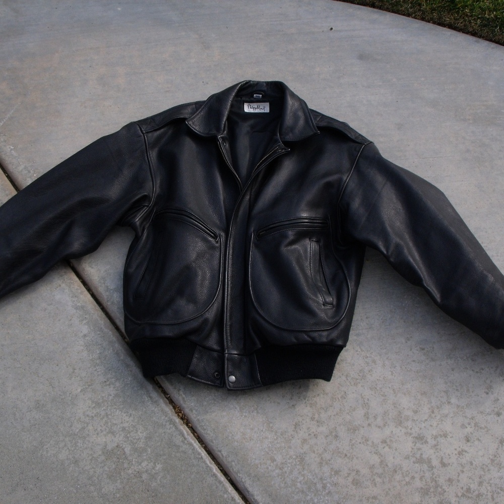 Leather jacket